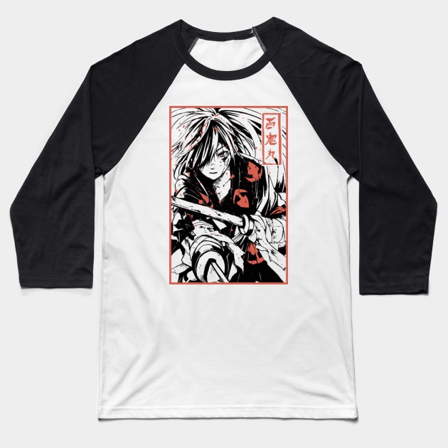 Hyakkimaru Baseball T-Shirt by pedrsavan.art